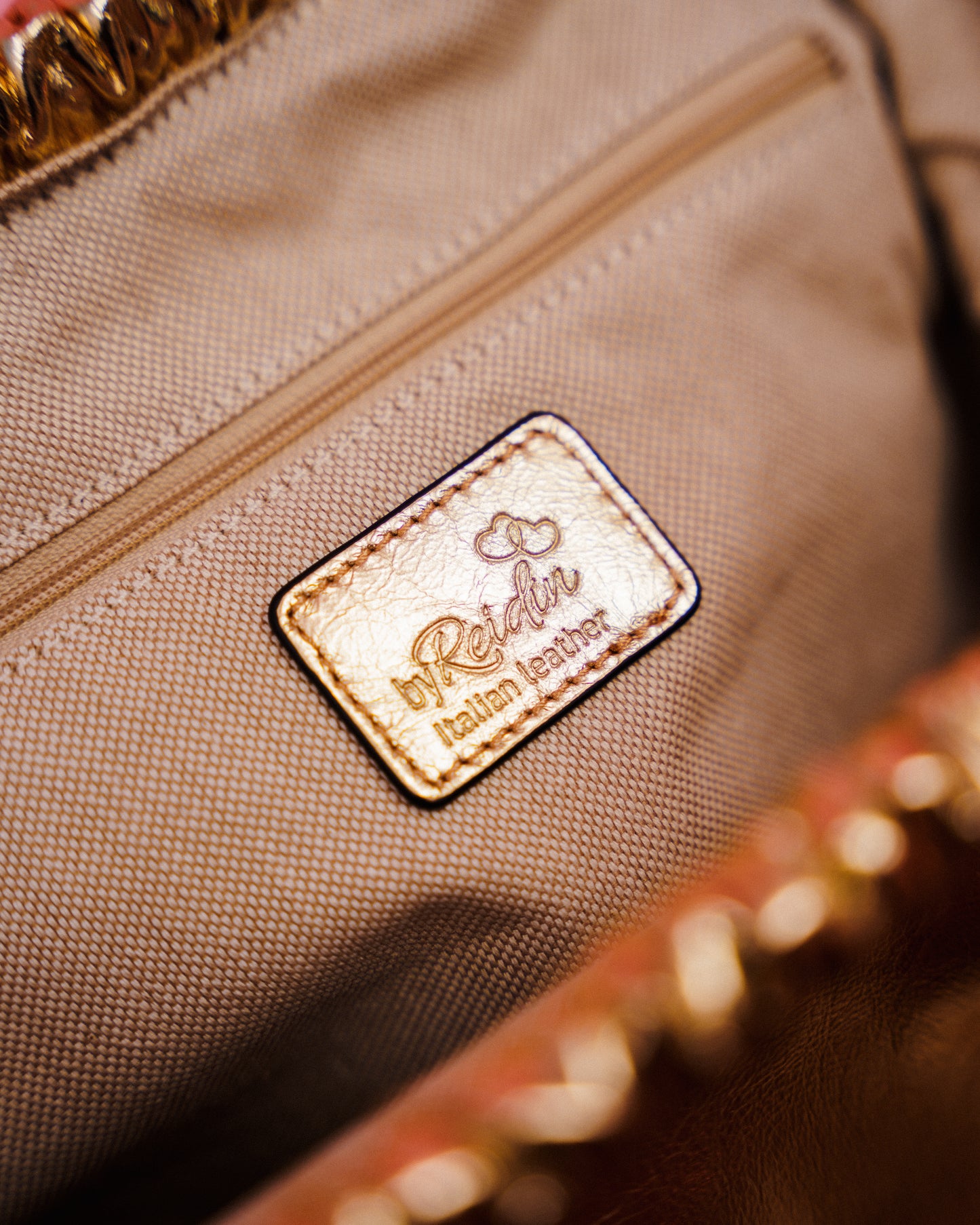 The Lucy Clutch - Metallic Gold