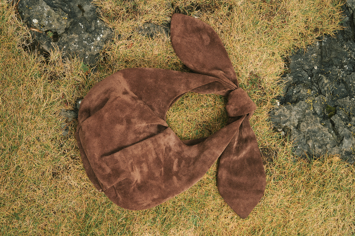 Chocolate Brown Suede Minnie