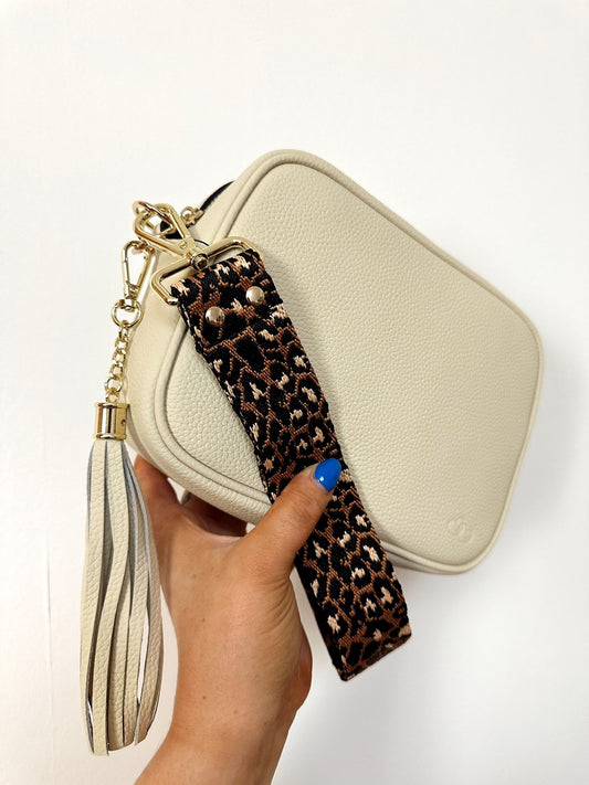 The Stella Wristlet - Leopard Print