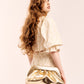 Margaux Clutch in Gold