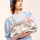 Margaux Clutch in Silver