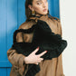 The Black Velvet/Silk Frill Milly