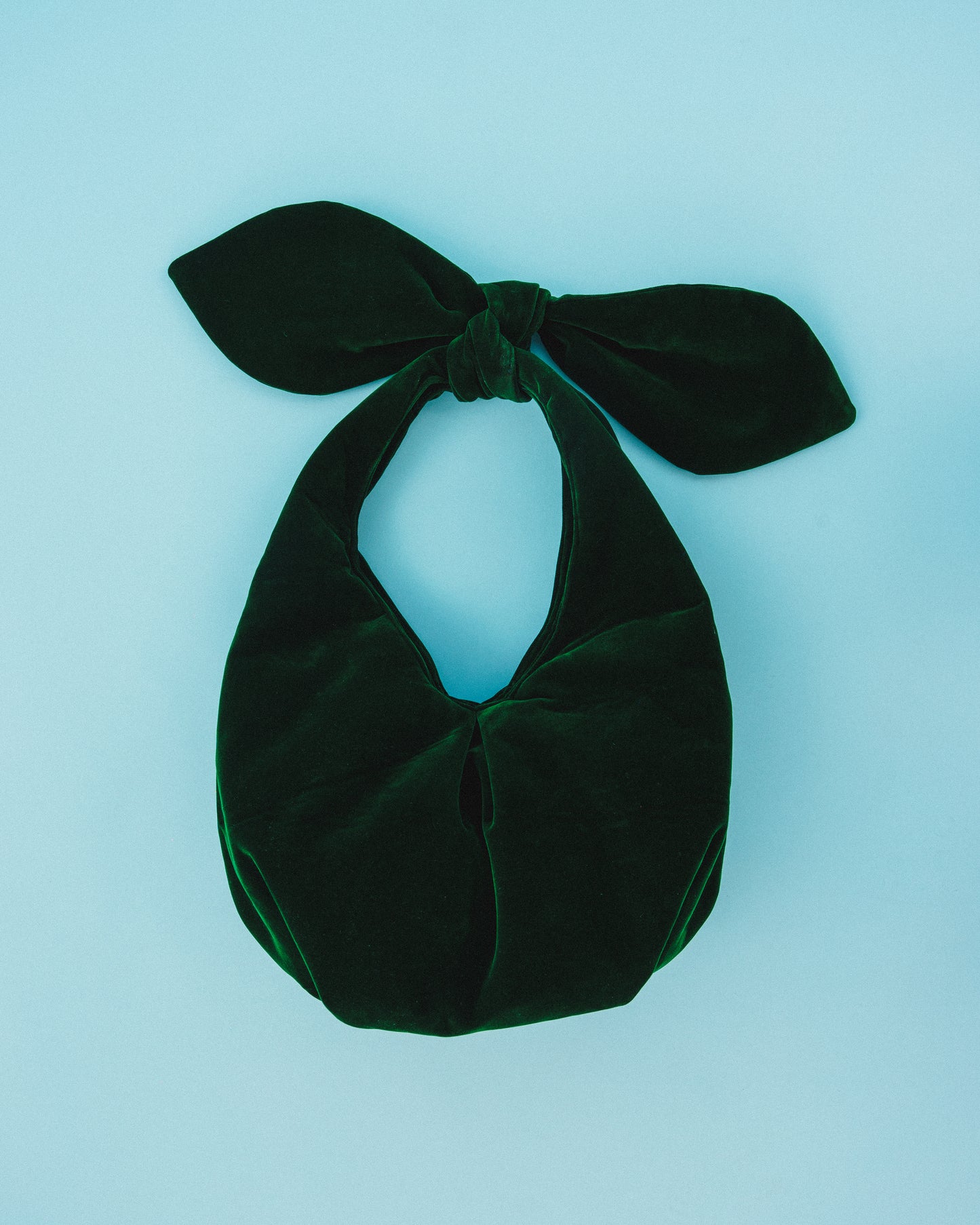 The Minnie Bag - Green Velvet