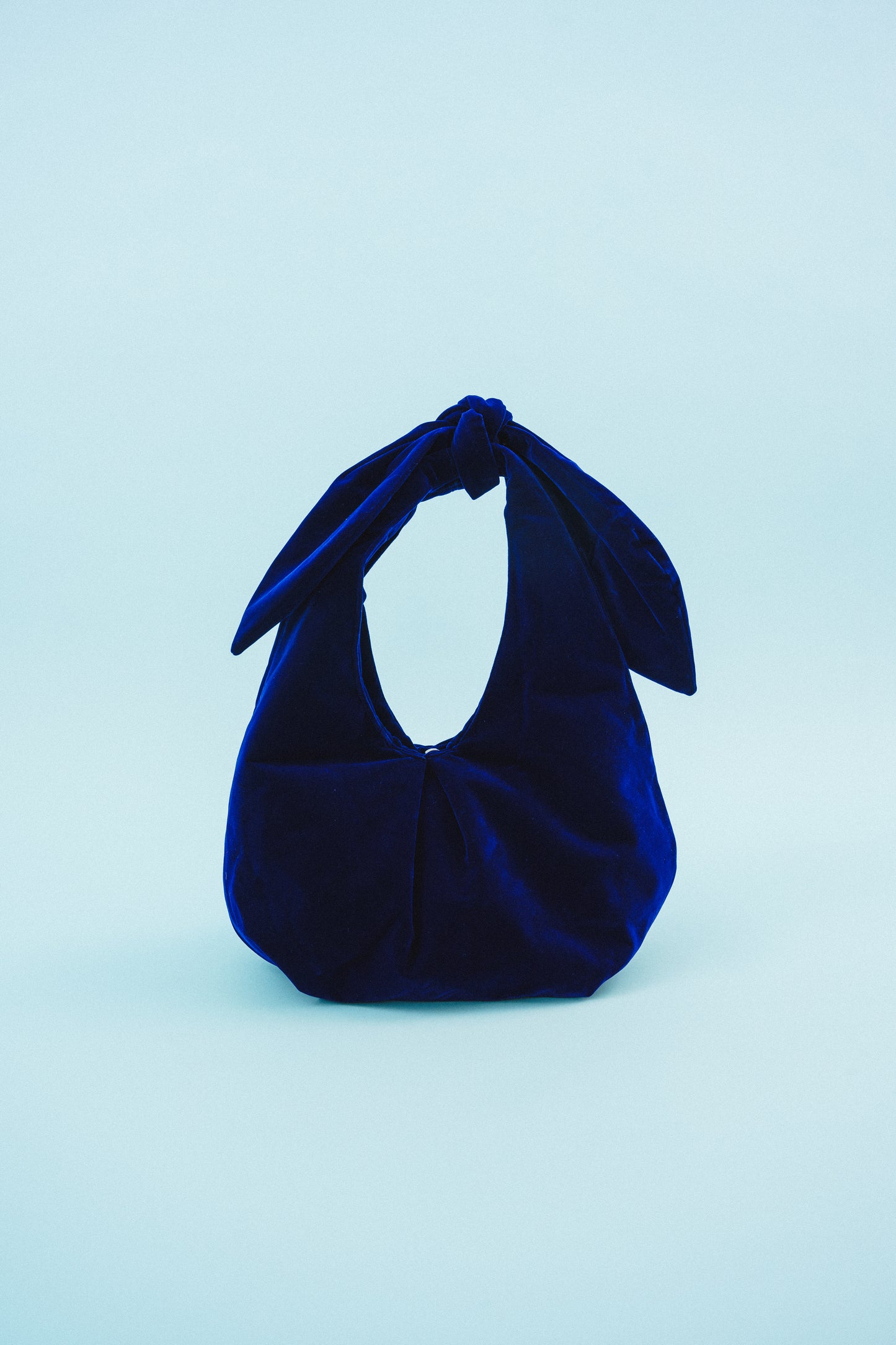 The Minnie Bag - Blue Velvet