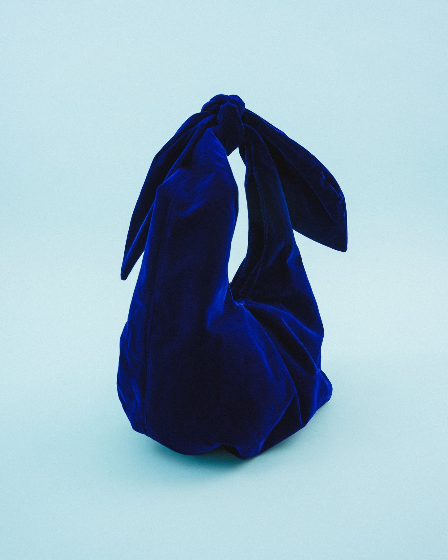 The Minnie Bag - Blue Velvet