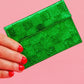 The Alice Cardholder - Metallic Green