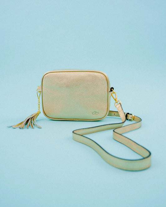 The Amber Bag - Gold Metallic